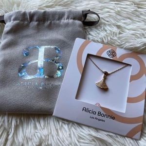 Alicia Bonnie Dearest Gold Necklace